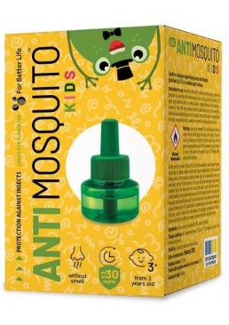 Рідина від комарів в фумігатор Anti Mosquito Kids на 30 ночей, 30 мл